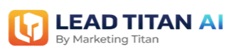 Lead Titan AI Logo (Dark Background)